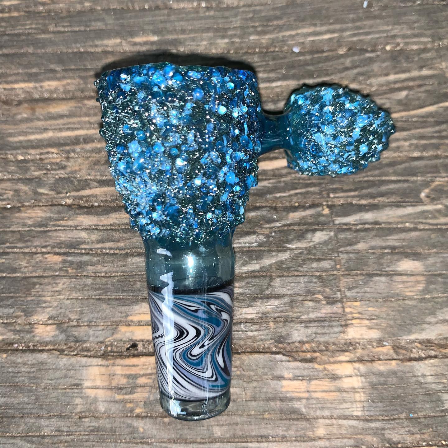 Fancy Nug Bowlpiece frosted 