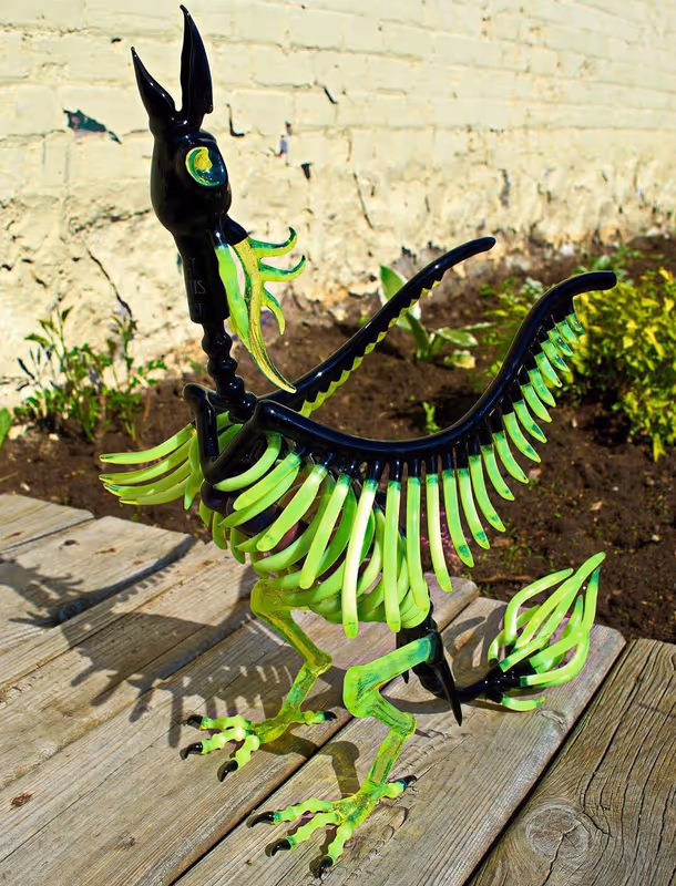 Custom Bong Bone Dragon